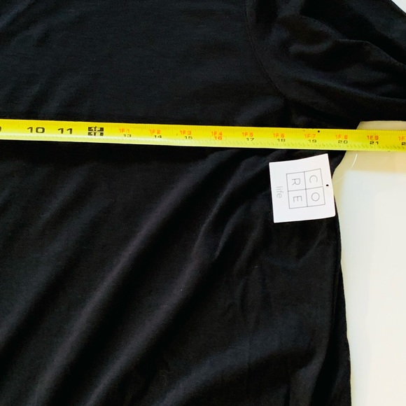 NWT Core Life Dark Gray Midi Dress - Picture 3 of 3